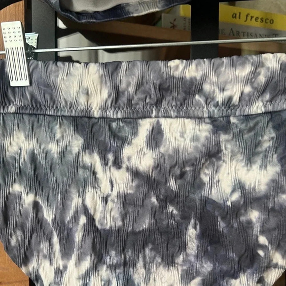 Athleta Bikini Set Tulum Ladder Tie Dye Print boho swimsuit tank top - Picture 10 of 14